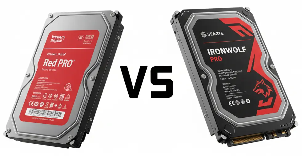 WD Red Pro vs. Seagate IronWolf Pro NAS Drives: The 2026 Logic Choice